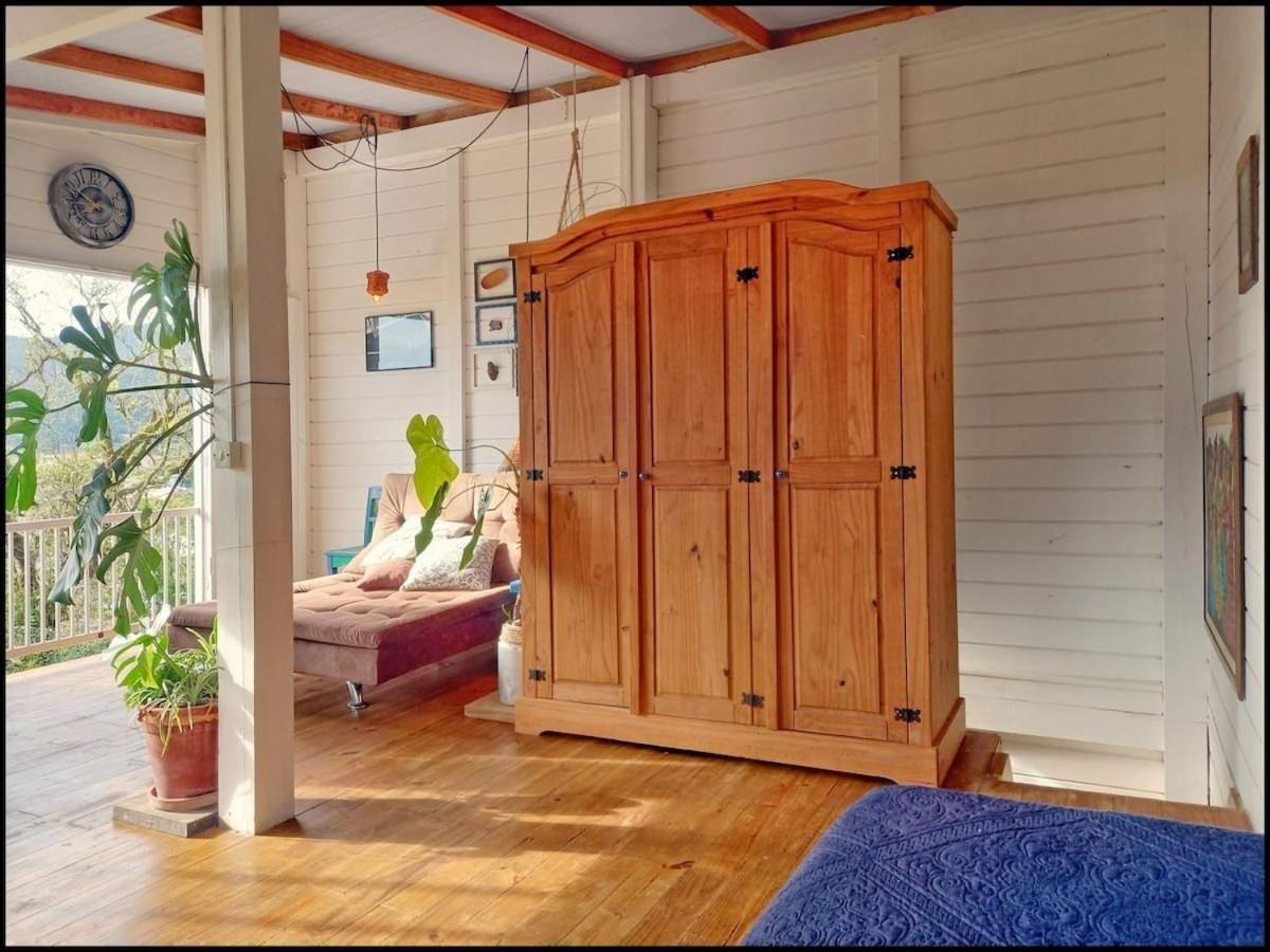 Cabana Com Vista Mar, Nascer Do Sol E Lua Cheia Флорианополис Экстерьер фото