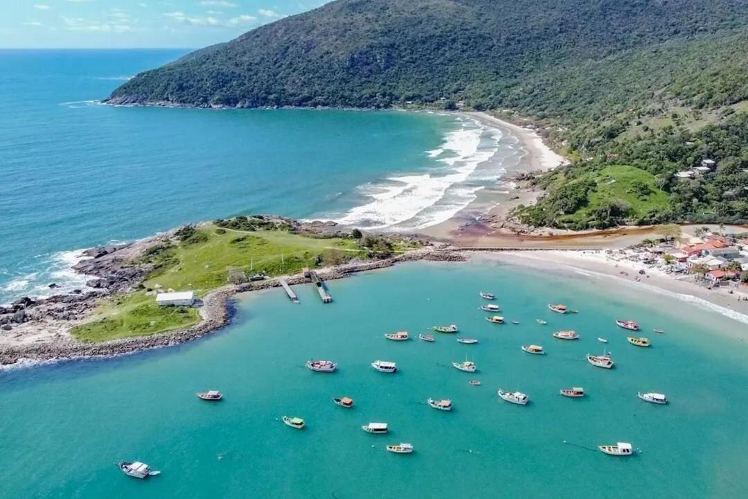 Cabana Com Vista Mar, Nascer Do Sol E Lua Cheia Флорианополис Экстерьер фото