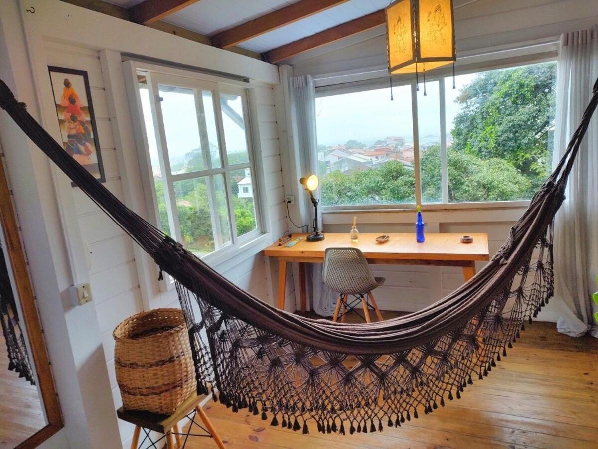 Cabana Com Vista Mar, Nascer Do Sol E Lua Cheia Флорианополис Экстерьер фото